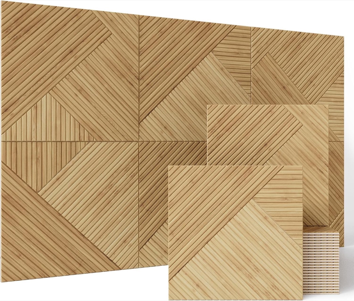 Acoustic timber wall panel 02