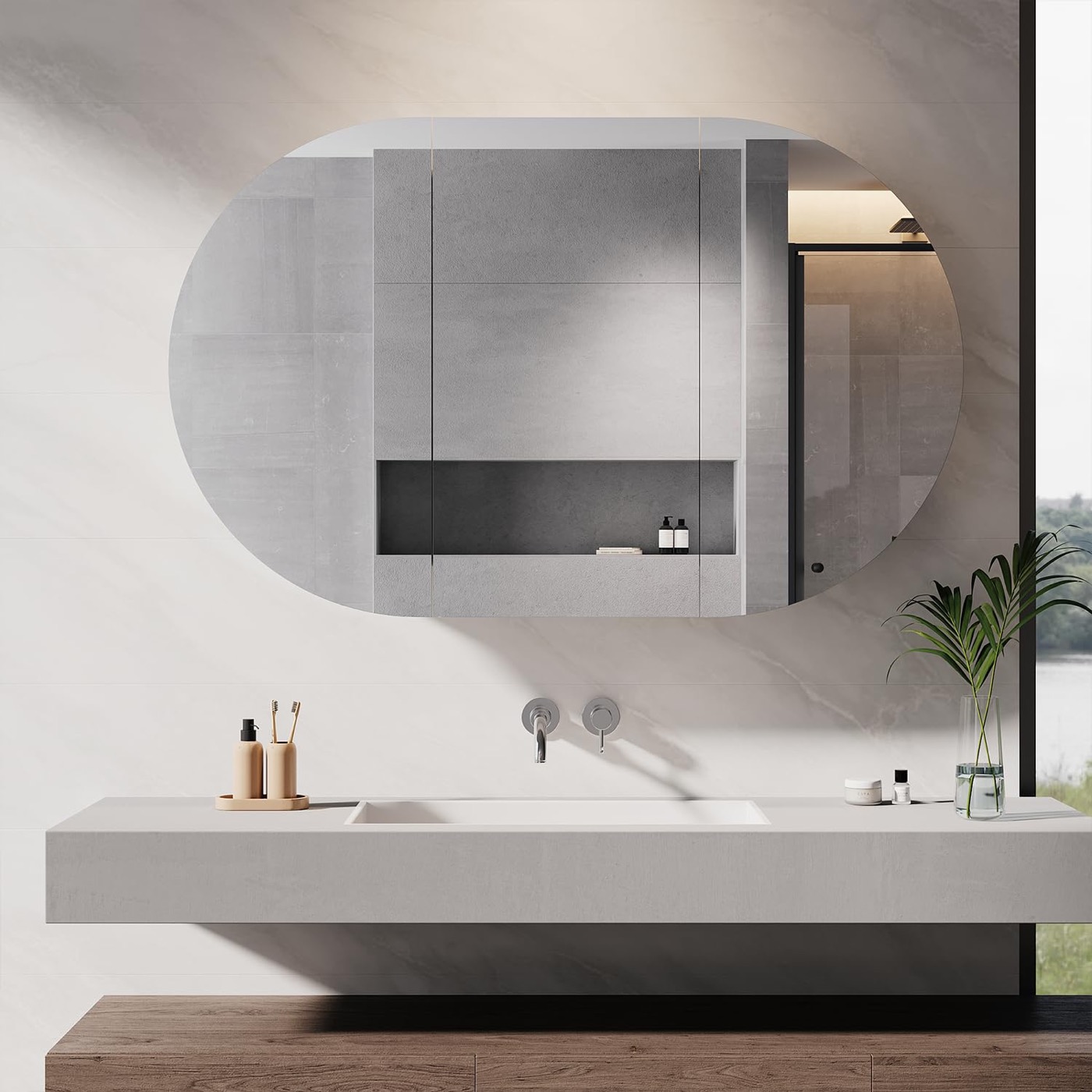 Bathroom vanity cabinet 01